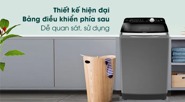 Thiết kế hiện đại với bảng điều khiển phía sau